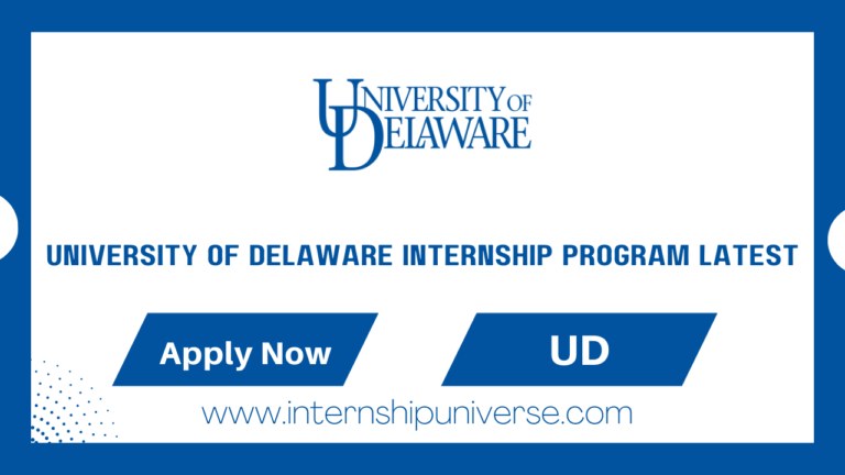 University Of Delaware Internship Program