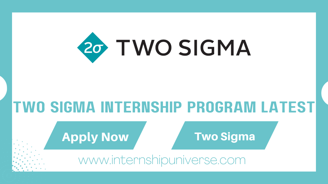 Two Sigma Internship Program