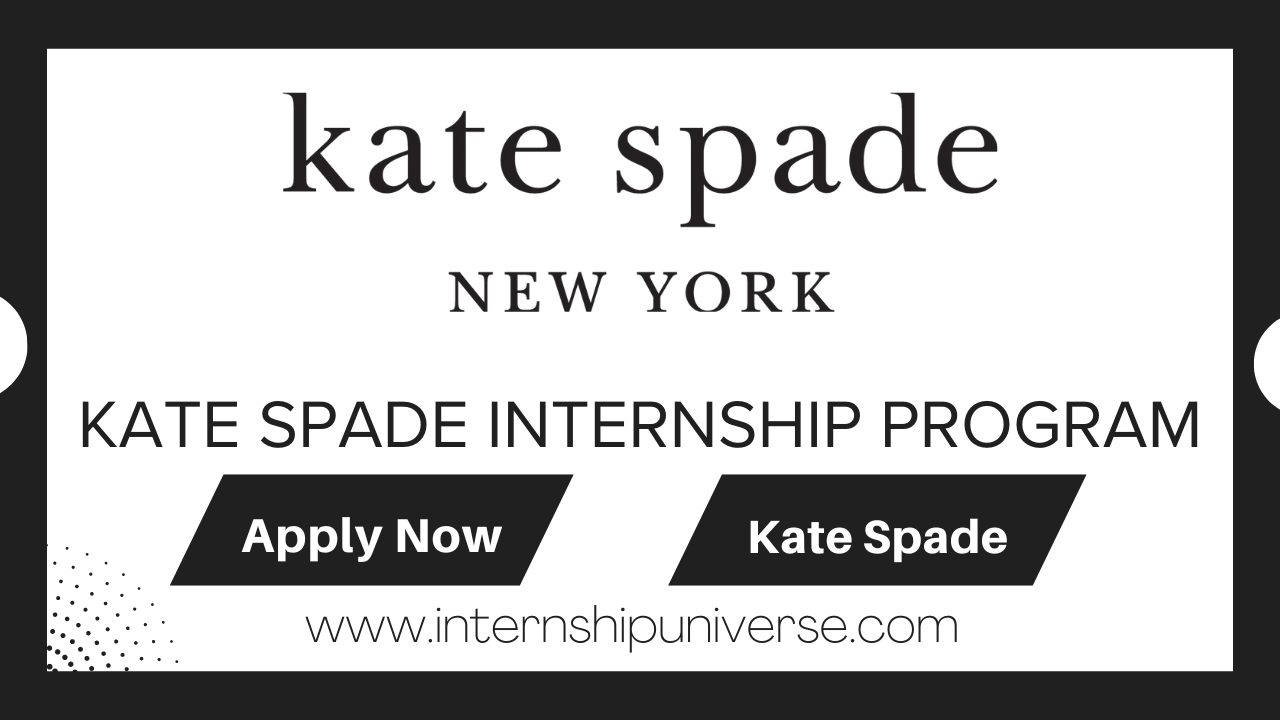 Kate Spade Internship Program