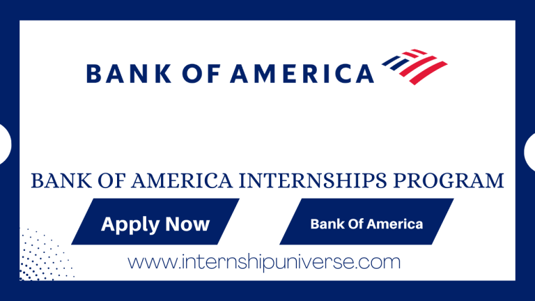 Bank of America Internships Program