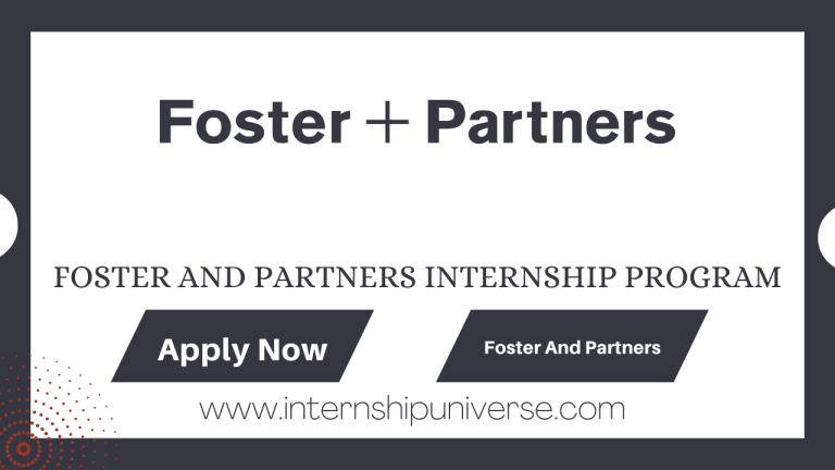Foster And Partners Internship Program