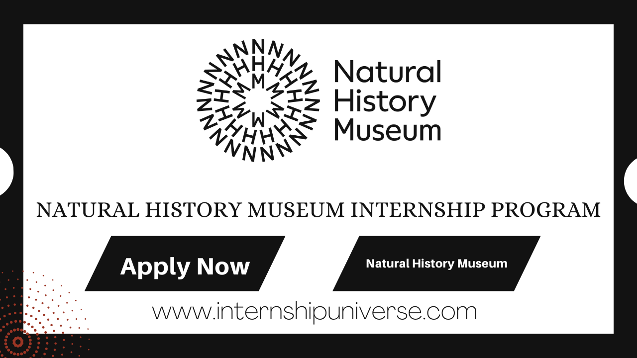 Natural History Museum Internship Program