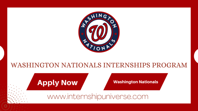 Washington Nationals Internships Program