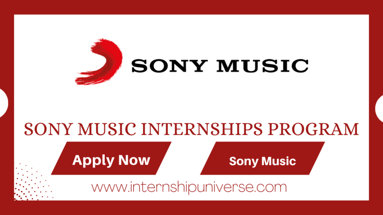 Sony Music Internships Program