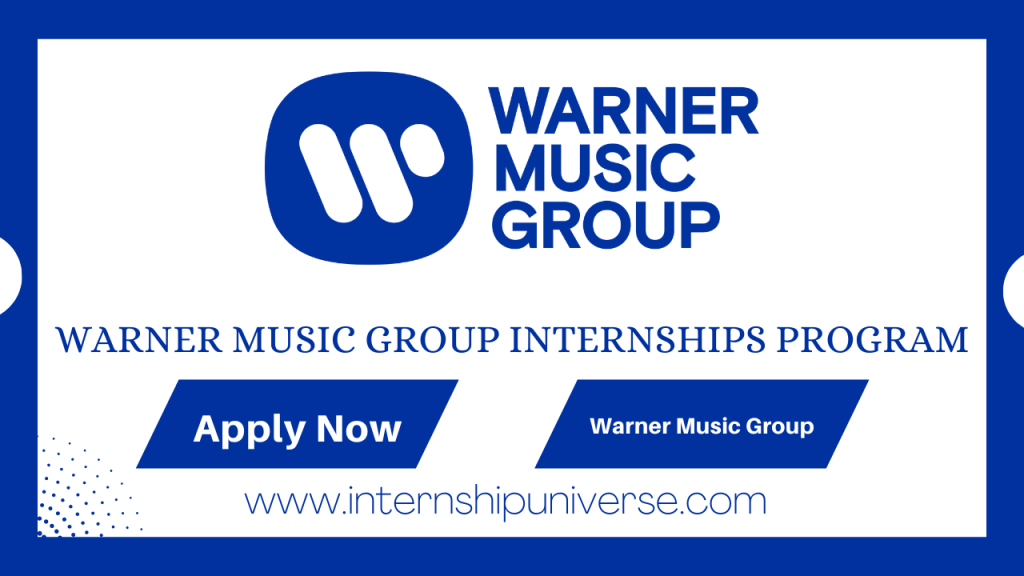 Warner Music Group Internships 2026 Internship Openings - Internship Wing