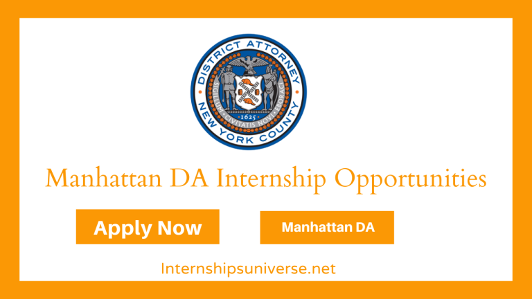 Manhattan DA Internship Opportunities