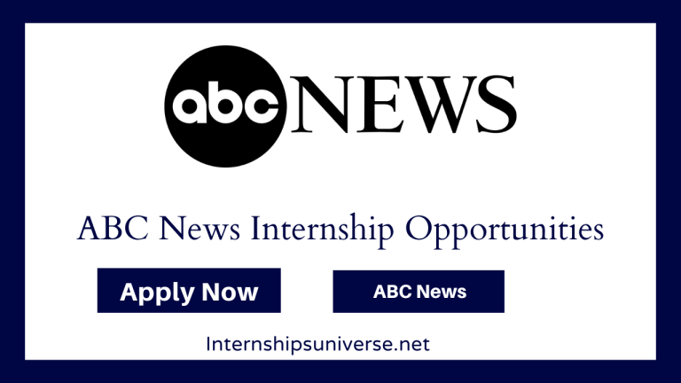 ABC News Internship Opportunities