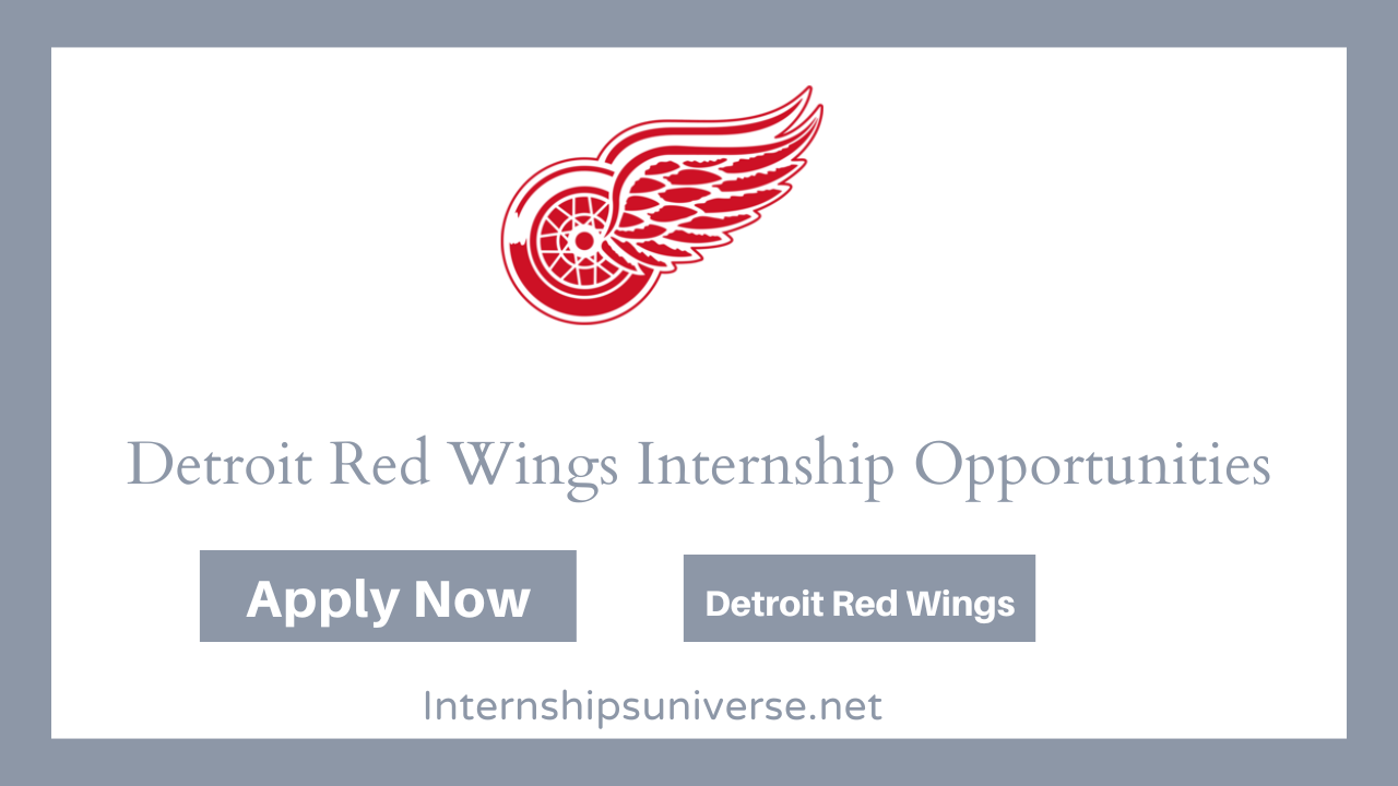 Detroit Red Wings Internships Opportunities