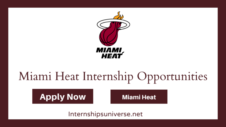 Miami Heat Internships Opportunities