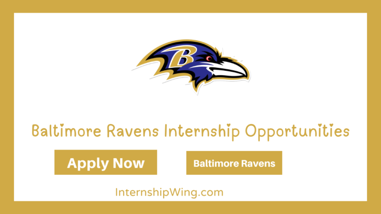 Baltimore Ravens Internship Opportunities