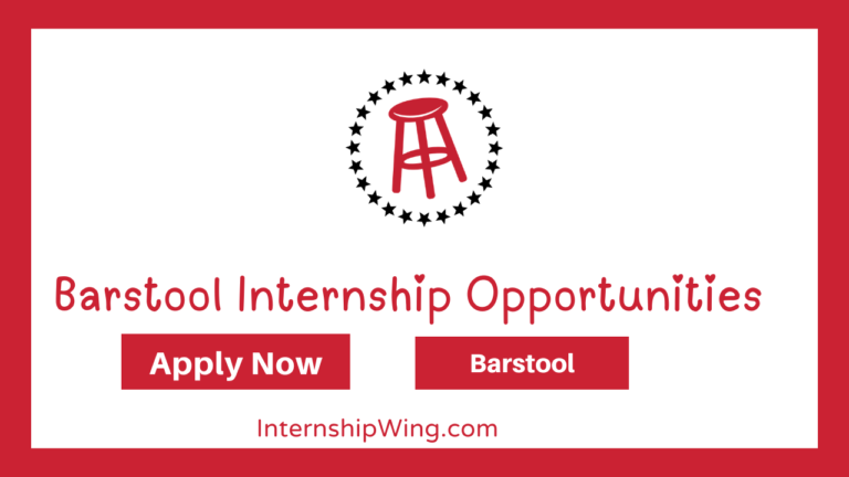 Barstool Internship Opportunities