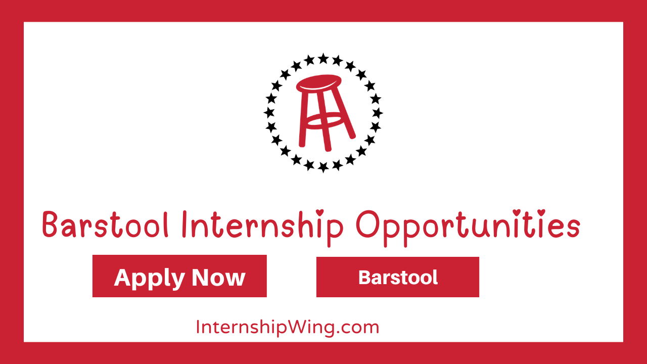 Barstool Internship Opportunities