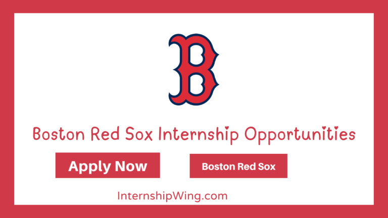 Boston Red Sox Internships Impactful Apprenticeships
