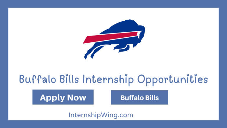 Buffalo Bills Internship Opportunities