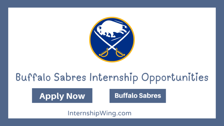 Buffalo Sabres Internship Opportunities