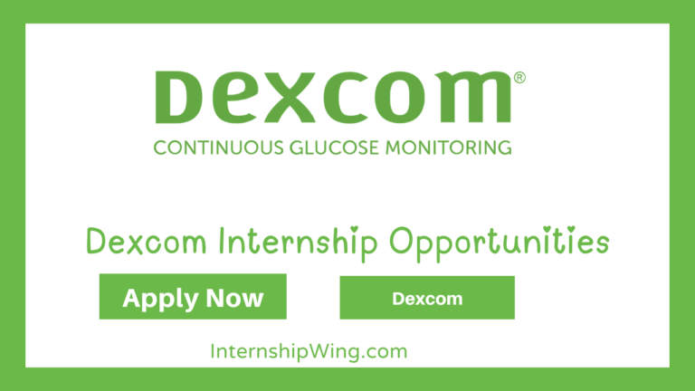 Dexcom Internship Opportunities