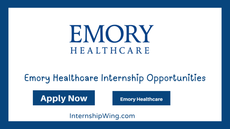 Emory Healthcare Internship Opportunities