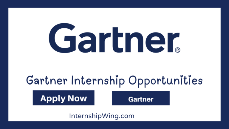 Gartner Internship Opportunities