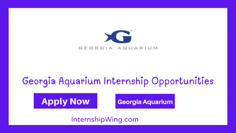 Georgia Aquarium Internship Opportunities