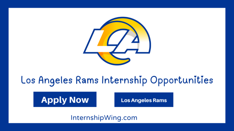 Los Angeles Rams Internship Opportunities