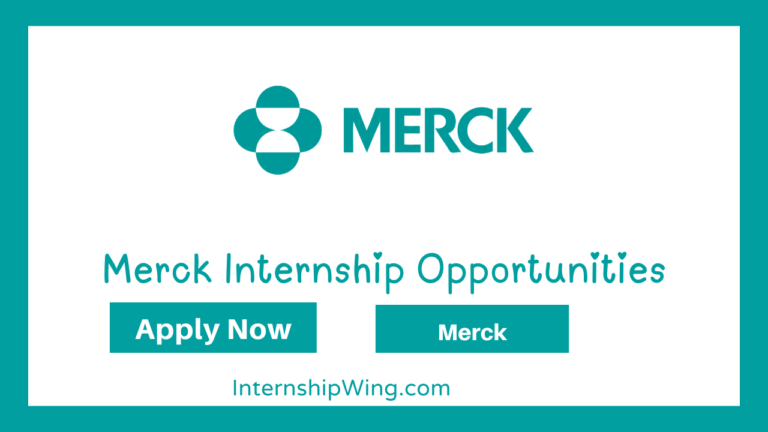 Merck Internship Opportunities