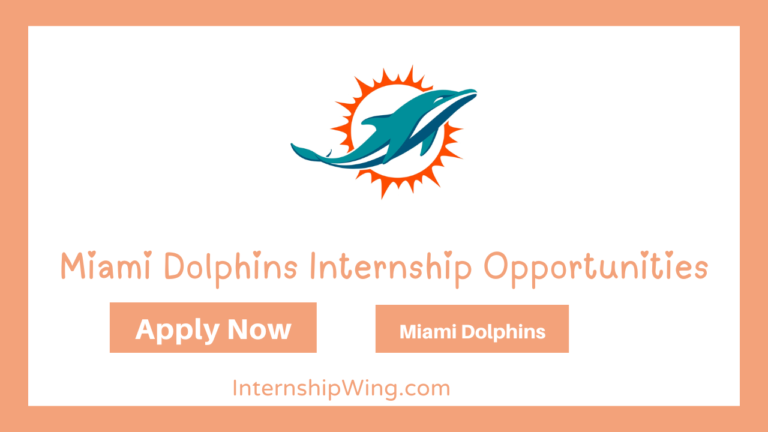 Miami Dolphins Internship Opportunities