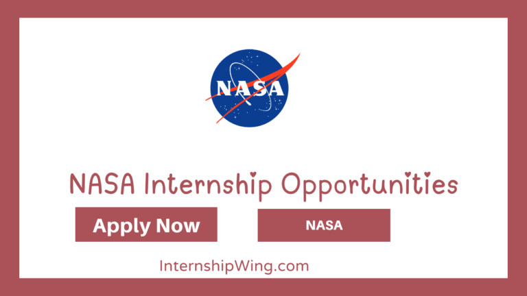 NASA Internship Opportunities