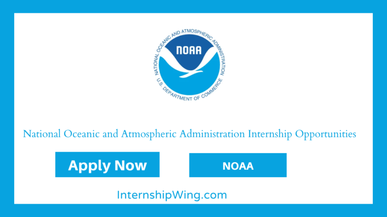 National Oceanic and Atmospheric Administration Internship Opportunities