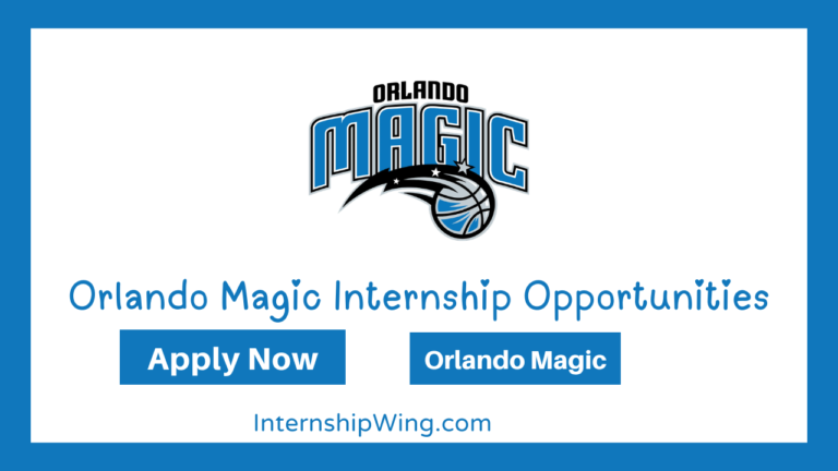 Orlando Magic Internship Opportunities