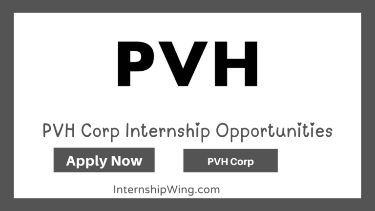 PVH Internship Opportunities