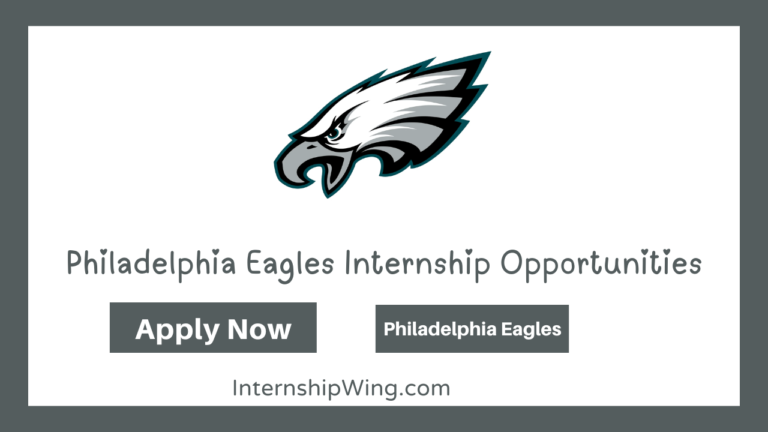 Philadelphia Eagles Internship Opportunities