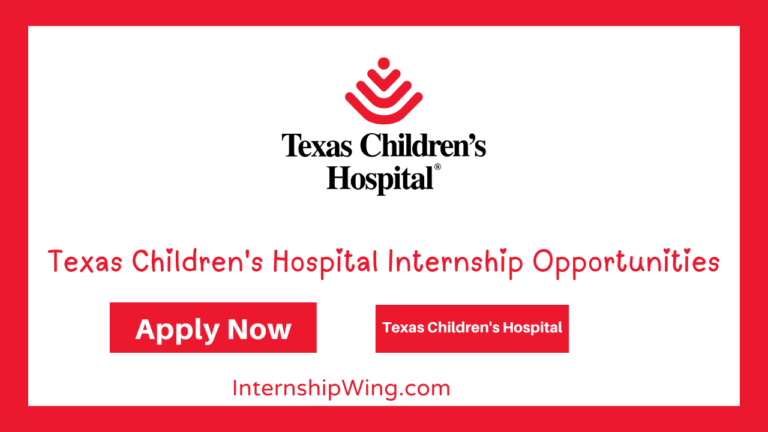 Texas Children's Hospital Internships Fulfilling Experience