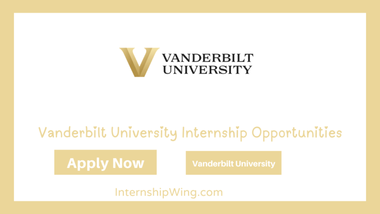 Vanderbilt University Internship Opportunities