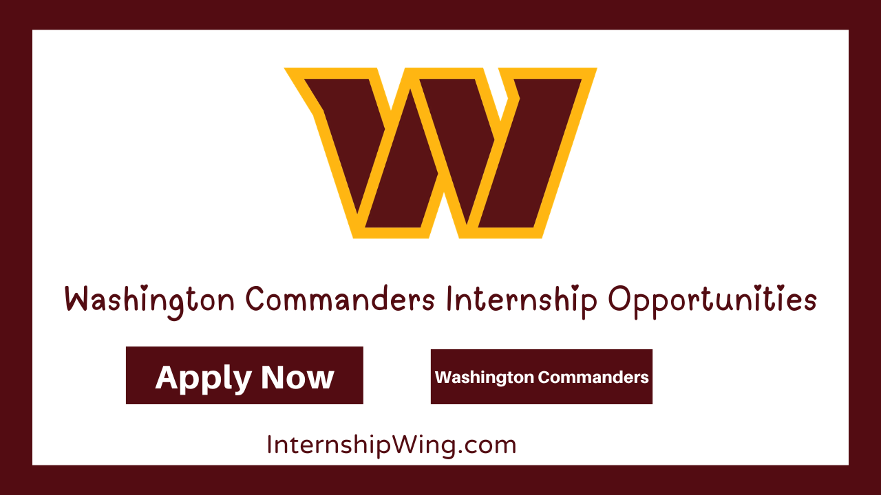 Washington Commanders Internship Opportunities