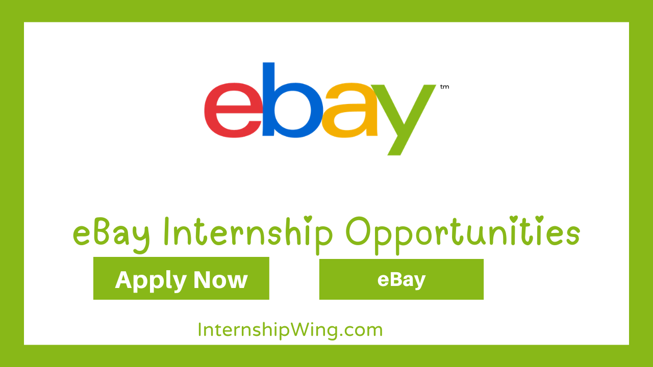 eBay Internship Opportunities
