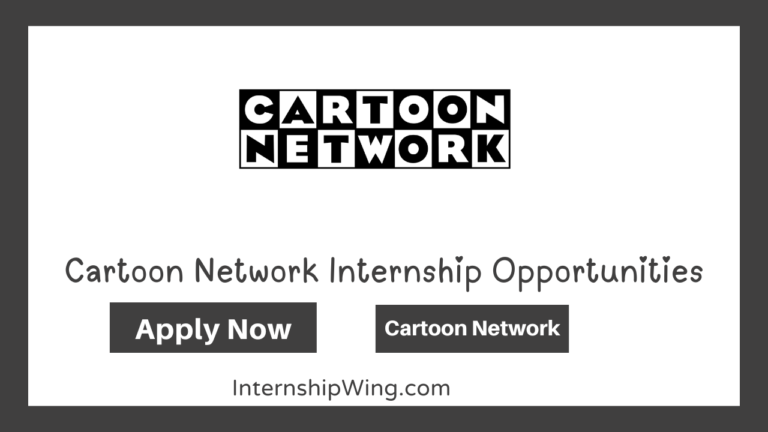 Cartoon Network Internship Opportunities