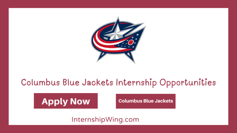 Columbus Blue Jackets Internship Opportunities