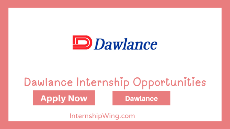 Dawlance Internship Opportunities