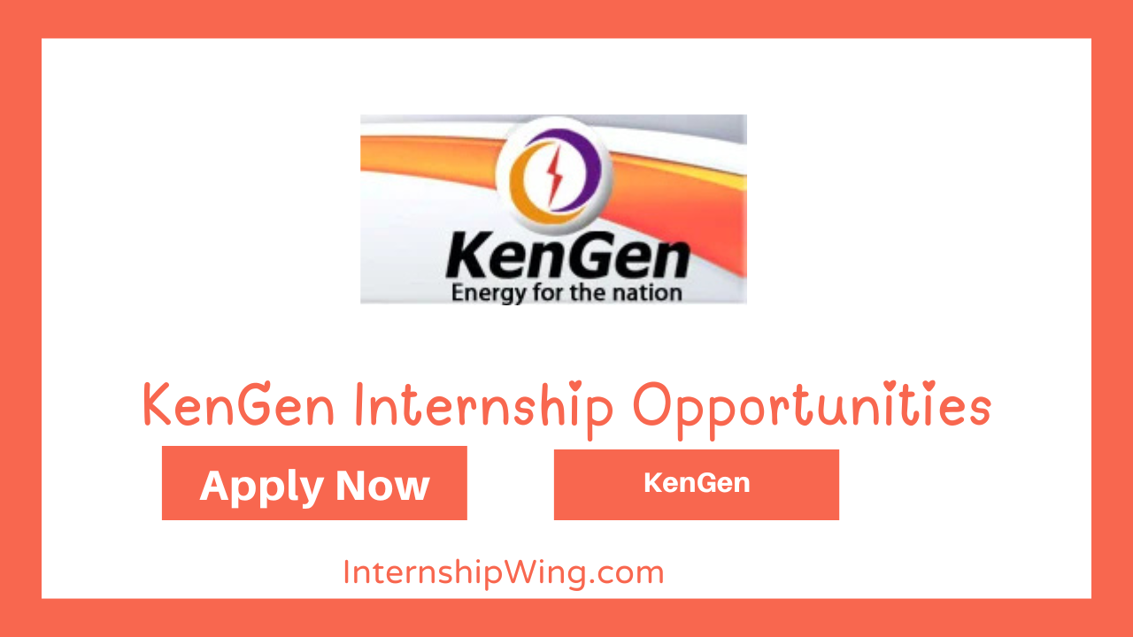 KenGen Internship Opportunities