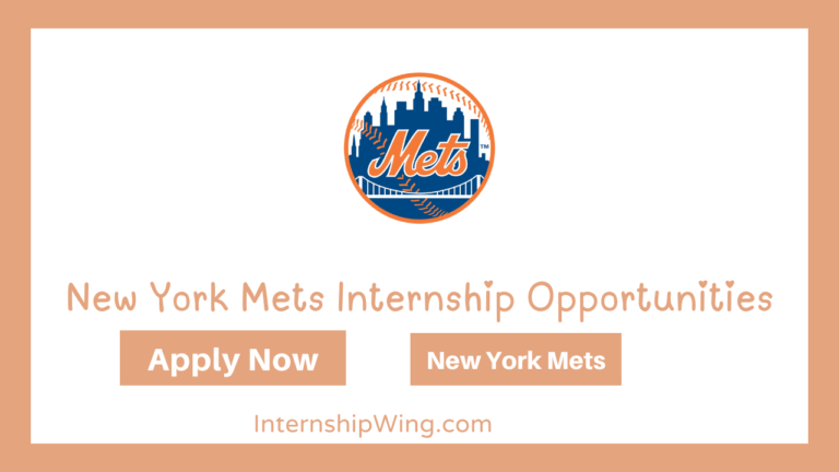 New York Mets Internship Opportunities